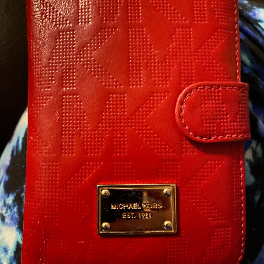 Michael Kors Red Wallet
